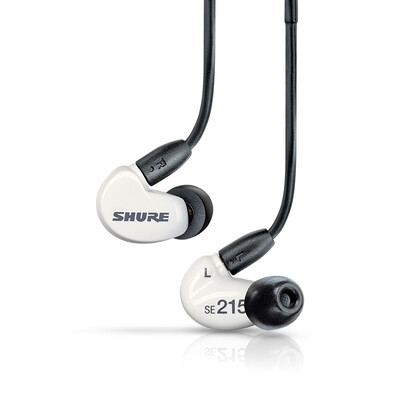

Shure Shure SE215m SPE Powerful Subwoofer Earphone HiFi Wire Control Mobile Phone Headset Callpad White