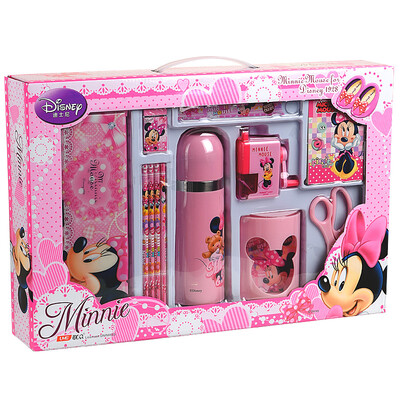 

Disney (Disney) DM0900-5B bag cups stationery gift box / 17 sets of respect elegant package pink