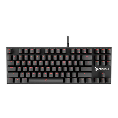 

Из титана (Taidu) алхимик игрового механической клавиатуры ключевого вала 87 Green Black Cherry