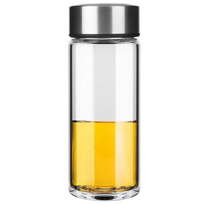 

Jingdong supermarket] Vientiane (WANXIANG) U2 380ML single-layer fashion glass business men and women cup creative portable bubble cup Chinese red