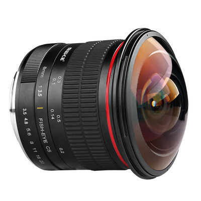 

Meike MEKE MK-8mm F35 Nikon F-mount fisheye SLR manual focus lens APS-C