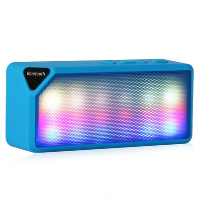 

Mini Bluetooth Speaker X3S TF USB FM Radio Wireless Portable Music Sound Box Subwoofer Loudspeakers with Mic for iOS Android