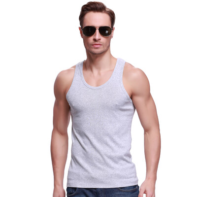 

Снежный мужской жилет Хлопок Твердый красочный жилет Мужская Four Seasons Fashion Shirt Серый X-600111 XL (175)