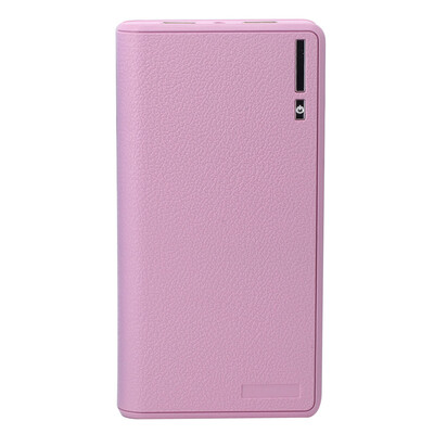 

Portable Charger 20000mAh Power Bank USB Battery Pack 2.0 USB Ports Li-polymer Battery External Battery For Smartphones Powder