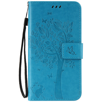 

Blue Tree Design PU кожа флип Обложка Кошелек Карты Держатель чехол для Zenfone ZD552KL