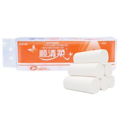 

Shunqing soft toilet paper international version 4 layer 107g coreless paper roll 14 rolls
