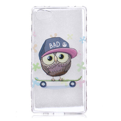 

Owl Pattern Soft Thin TPU Rubber Silicone Gel Case Cover for SONY Xperia Z5 Mini