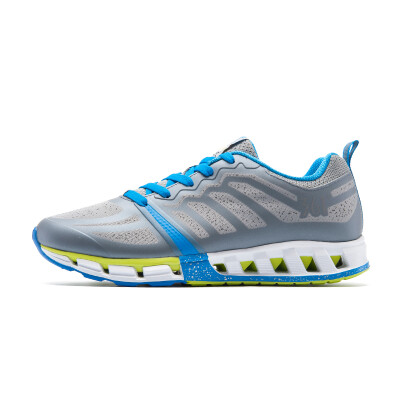 

361 degrees men routine running shoes 571632232-1 9U in the gray / brilliant blue 41