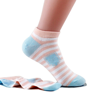 

Jingdong supermarket Langsha socks male cotton sports socks lovers cute boat socks male 6 double mix color uniform