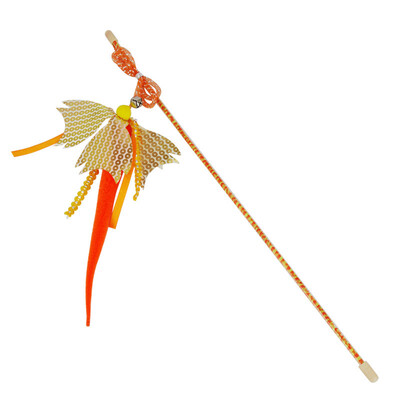 

Tiantianmao Cat Toy Teasing Cats Toy Orange