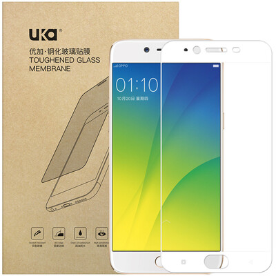 

Плюс отличного OPPO R9s Plus полноэкранной защитной крышки стеклянной пленка / пленка белого телефона