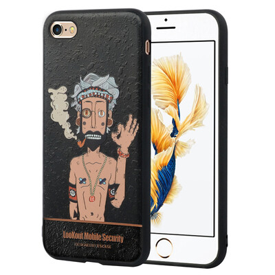 

ЭПИЗОДА Apple iPhone6 ​​/ 6s Plus Phone Case Apple 6 / 6s Plus Корпус мобильного телефона упал Мягкая оболочка Иллюстрированный рельеф 5.5-дюймовый модный прилив