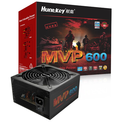 

Huntkey мощностью 600 Вт MVP600 (игра посвящена / одиночный 45A / полумодуль / 14CM бесшумный вентилятор / 60 секунд задержки охлаждения / полного напряжения)