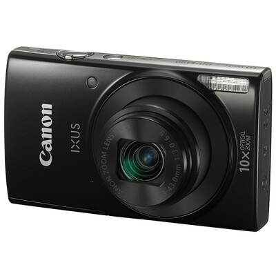 

Canon (Canon) IXUS 190 цифровая камера (20 Мп 10-кратный оптический зум 24мм ультра-широкоугольный поддерживает Wi-Fi и NFC) Серебро