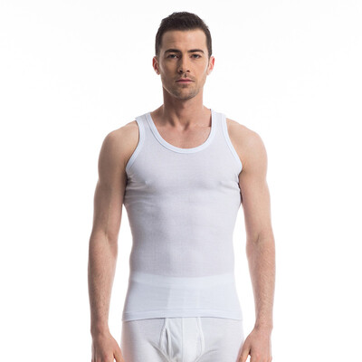 

Three Guns THREEGUN Vest Three Gun Vest Sushi Cotton Wings Stretch Male Vest Special White 3XL