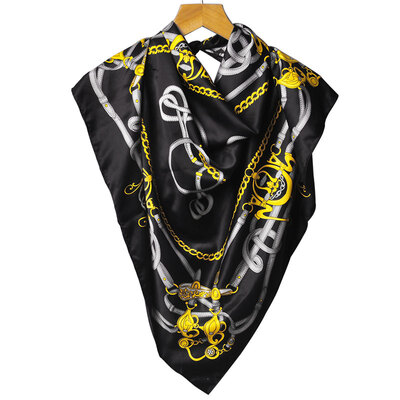 

Yu Lan JOLEE printing scarf gas quality paragraph bag bag clothing accessories black