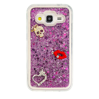 

Dynamic Quicksand Glitter Liquid Soft TPU Case Cover For SAMSUNG G360