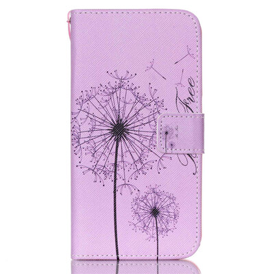 

Dandelion Design PU Leather Flip Cover Wallet Card Holder Case for SAMSUNG S6