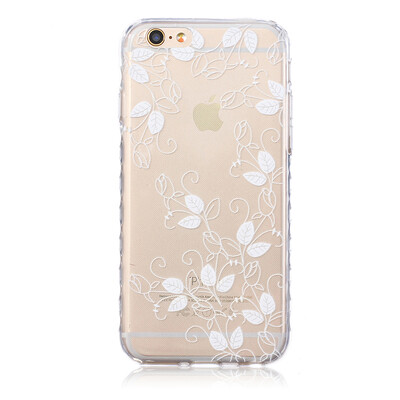 

Morning glory Pattern Soft Thin TPU Rubber Silicone Gel Case Cover for IPHONE 6 Plus6S Plus