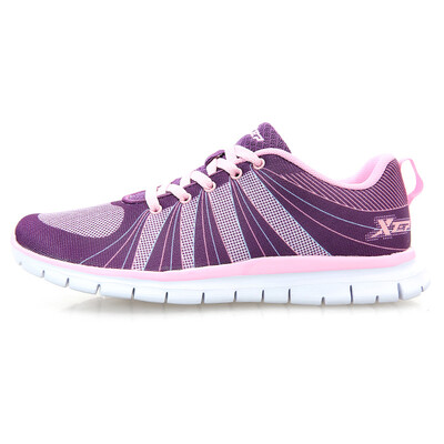 

XTEP women fashion trend leisure retro sports shoes 985118119050 purple pink 36