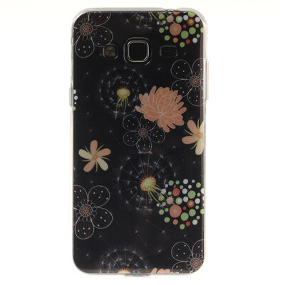 

Colorful flowers Pattern Soft Thin TPU Rubber Silicone Gel Case Cover for SAMSUNG GALAXY J3Galaxy J3 2016 SM-J320