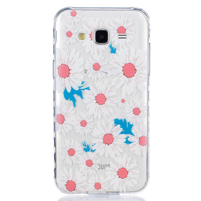 

Big chrysanthemum Pattern Soft Thin TPU Rubber Silicone Gel Case Cover for SAMSUNG GALAXY J5