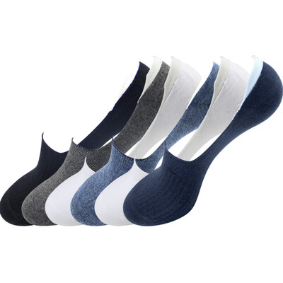 

St Paul&39s socks men&39s stealth socks summer boat socks cotton casual socks men&39s 6 double-loaded 5428-A anti-off color uniform
