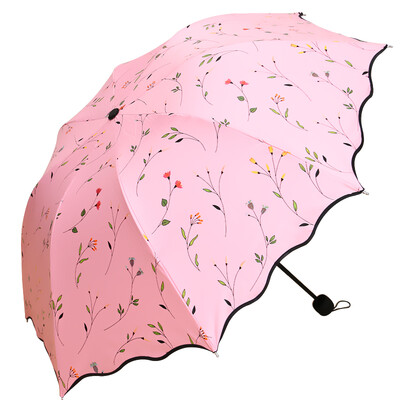 

Wei Long water flow sunny umbrella creative birthday gift girls creative gifts to send students wife girlfriend girlfriends household items practical gifts fruit green