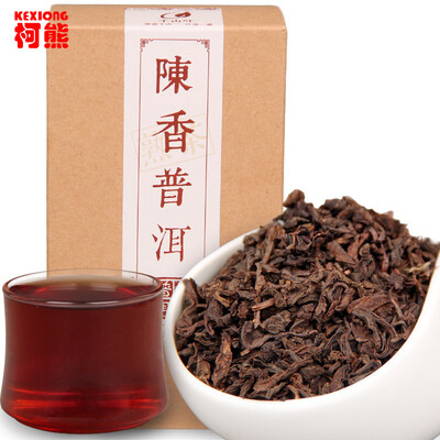 

C-PE011 China Pu'er tea boxed 120g Yunnan puer tea ripe pu erh loose tea Chinese food pu er old tree organic health