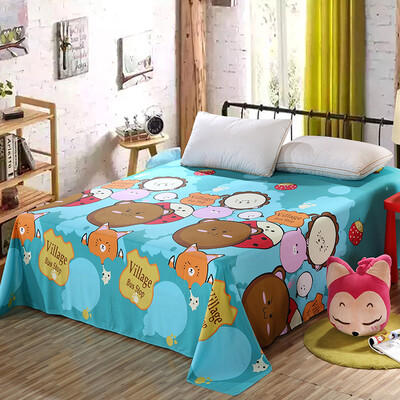 

Ai Wei bedding home textile double sheets single piece cotton blankets 15 bed 18 bed 230 250 music cool life