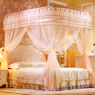 

Pierre cardin 4 corners stainless steel frame canopy curtain mosquito net 180200cm
