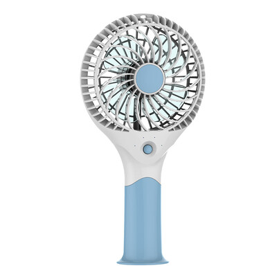 

Installation Outdoor Charging Fan Fan Cordless Fan Handheld Fan USB Charging Fan 2904 Blue