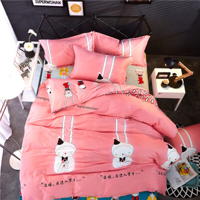 

FIRS cotton bed set/bed kit (duvet cover/fitted sheet/pillow case)