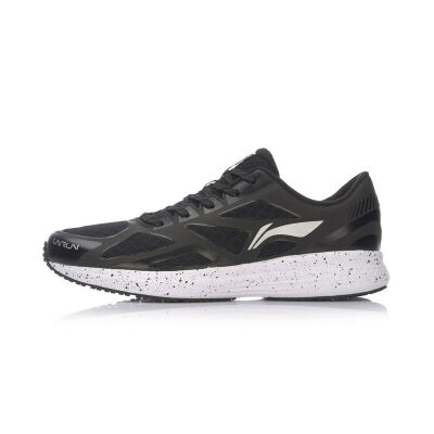 

Li Ning LI-NING Men&39s breathable wear-resistant anti-vibration shock shoes running shoes ARHM001-1 new base black silver gray base white 7 395