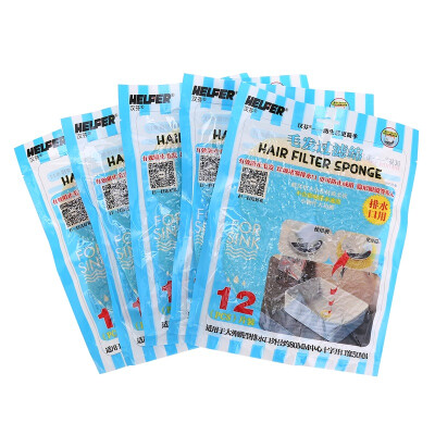 

Hanfen disposable hair leaks stickers drains filter sewer slag network bathroom bathroom floor drain plugging filter 75