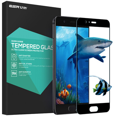 

ESR) Huawei P10 Plus tempered film full coverage of high-definition screen to protect the steel film explosion-proof glass foil black - for Huawei P10 Plus