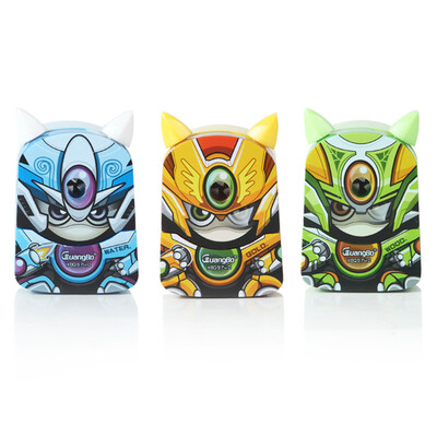 

GuangBo XBQ9740 universe warrior pencil sharpener / pencil sharpener / pencil sharpener color random