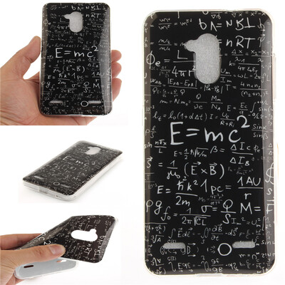 

Mathematical formula Pattern Soft Thin TPU Rubber Silicone Gel Case Cover for ZTE Blade V7 Lite