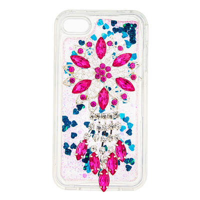 

Dynamic Quicksand Glitter Liquid Soft TPU Case Cover For IPHONE 5S