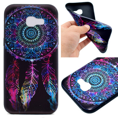 

Dreamcatcher Pattern Soft Thin TPU Rubber Silicone Gel Case Cover for Samsung Galaxy J3 2017/J327