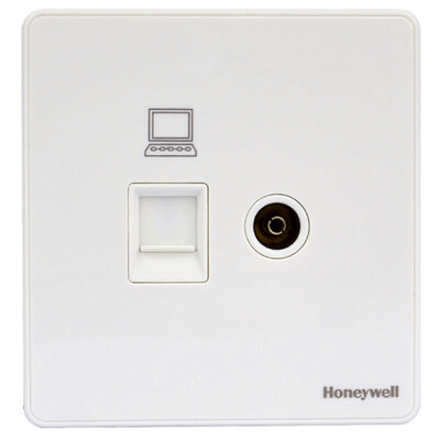 

Honeywell (Honeywell) панели переключателя разъем серии элегантный белый телевизор компьютерной розеткой