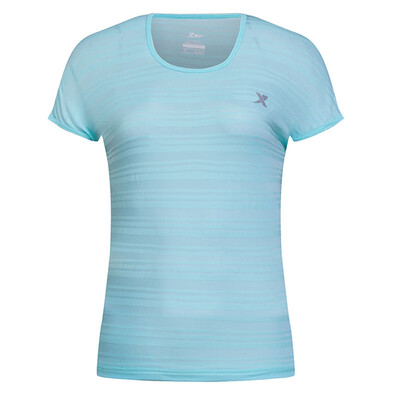 

XTEP Women&39s Sports T-shirt light&breathable running short-sleeved T-shirt 883128019009 blue M