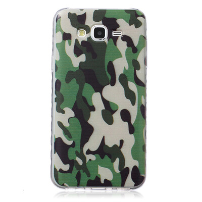 

Camouflage Pattern Soft Thin TPU Rubber Silicone Gel Case Cover for SAMSUNG GALAXY J7