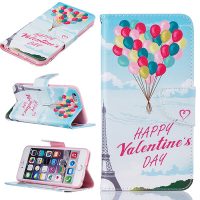 

Balloon Design PU Leather Flip Cover Wallet Card Holder Case for IPHONE 6 PLUS/6S PLUS