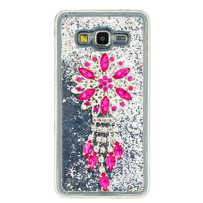 

Dynamic Quicksand Glitter Liquid Soft TPU Case Cover For SAMSUNG J5