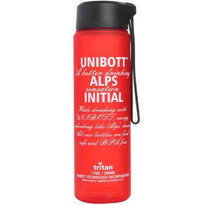

Unibott United States imports Tritan material portable sports water bottle leakproof plastic cup readily cup SA539A original collection 500ml burning flame