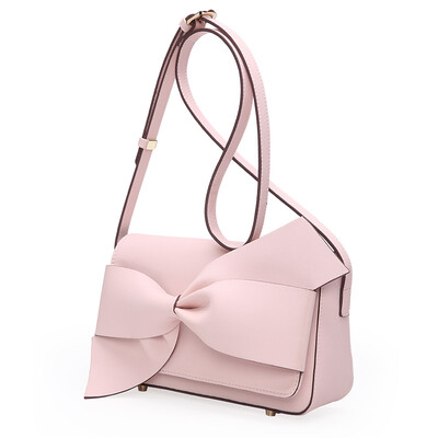 

Sissi Princess P.Sissi Women's Bag Japan and South Korea Sweet Bowknot Bag Casual Wild Purple Shoulder Messenger Bag 2256 Black