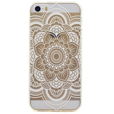 

Full flower Pattern Soft Thin TPU Rubber Silicone Gel Case Cover for IPHONE 5/5S/5SE