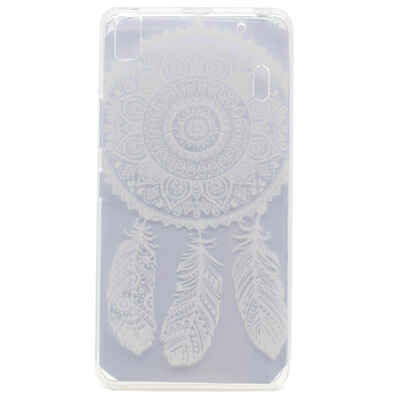 

Dreamcatcher Pattern Soft Thin TPU Rubber Silicone Gel Case Cover for Lenovo K3 Note/A7000