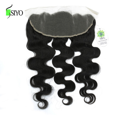 

Siyo Hair 8A Brazilian Body Wave Lace Frontal Closure 13*4 Body Wave Full Lace Frontal Brazilian Human Hair Body Wave Frontal